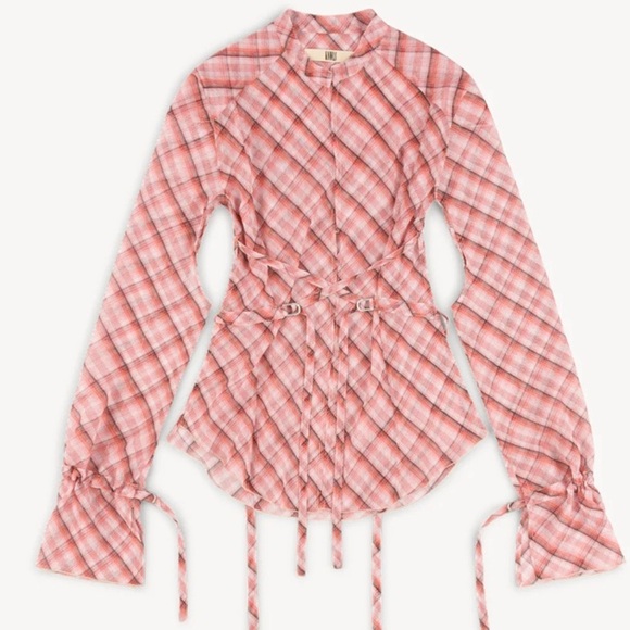 KNWLS THRALL STRAPY CHECKERED SHIRT. - Picture 8 of 10